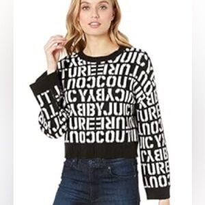 Juicy Couture’s  Stencil Logo Sweater